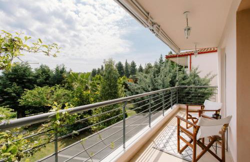 Sani Eclectic Family Villa, private garden - Foto 35