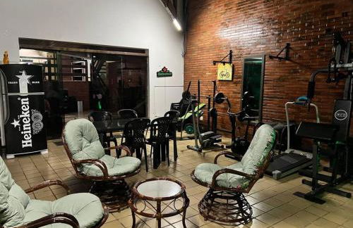 mansão com churrasqueira sinuca piscina aquecida - Photo 17