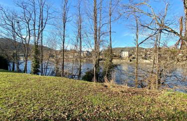 Maison tout confort avec piscine chauffée au bord des rives de la Dordogne - Foto 29