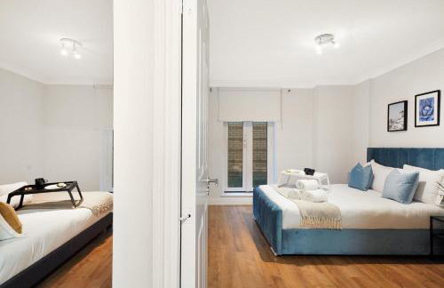 Luxury 3-Bed Apartment with Private Garden En-Suites & Underground Parking Prime NW6 London Location - Foto 22
