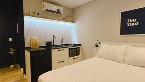 Apê Brás - Shopping Plaza Polo - Foto 2, stove, minibar