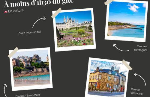 La Clef Decamp Casa Antoine 15pers vue mer, 10 min à pied plage - Foto 63