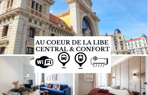 Coeur de La Libé - Ideal couple & FRIENDS - CENTRAL & COSY - TRAM & Supermarkets -AC -Bed XXL - Photo 1
