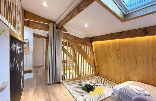 Architect Renovated Family Duplex 4 bedrooms Opéra Lafayette 9p CCTV in Common Areas - Foto 5