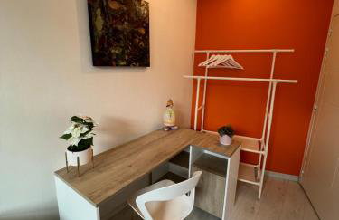 Idéal groupe tarif long séjour maison 4chambres 8lits 2salles de bain 3wc terrasse stationnement gratuit - Foto 19