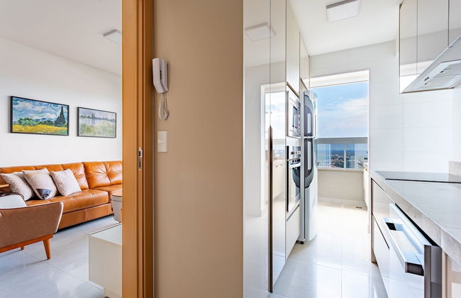 Apto Moderno com Vista Fantástica do Flamboyant - Foto 67