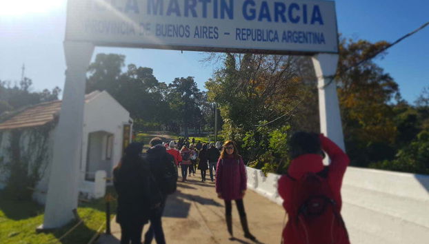 Visiting Martin Garcia Island