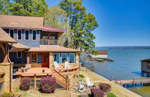 Luxurious Lakefront Paradise in Scottsboro with Dock - Foto 23