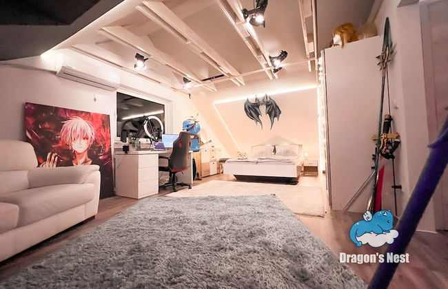 Dragons Nest: Cozy & Modern Attic Loft Nuremberg - Foto 26
