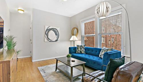 1BR Apartment in Rogers Park with King Bed - Lunt 2E - Foto 2