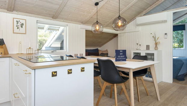 8 Person Holiday Home in Juelsminde-by Traum - Foto 5, Cocina privada