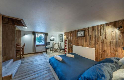 Le Chalet 138 Megève séjour pour 8 confort espace charme calme - Foto 12