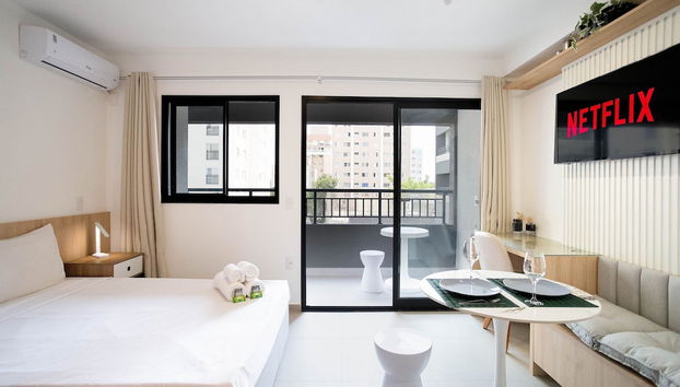 Green Loadd Saúde - Studios por temporada - Foto 2, Habitación