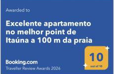 Excelente apartamento no melhor point de Itaúna a 100 m da praia - Foto 42