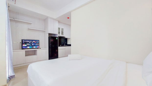 Serene And Homey Studio Apartment B Residence - Foto 3, Habitación