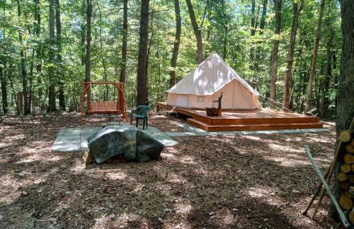 Remote Equipped Bell Tent Surrounded by Nature with Great Hiking Trails in Virginia - Foto 9