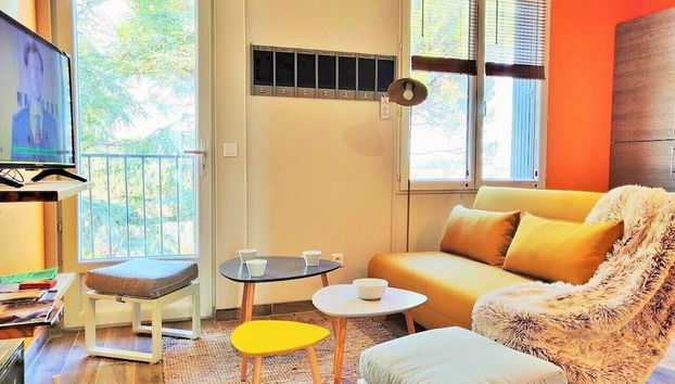 Sala de estar do lobby