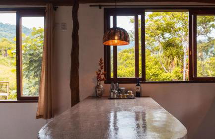 Ecocasa azul - Chalé na mata - Foto 28