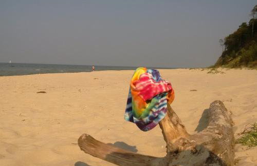 Wiselka Holiday House-1,2km to the beach; 5 bedrooms, 3 bahrooms; fire place. Private sauna! - Foto 38