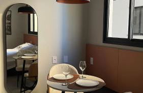 Studio completo com piscina em São Carlos - Foto 2