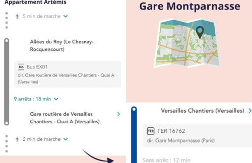 Artémis by Kleidos -10 min des jardins du chateau de Versailles avec parking - Foto 35