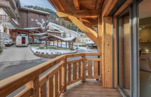 Morzine au pied des pistes, 3 pièces modernes, balcon, parking, wifi - FR-1-754-107 - Foto 8