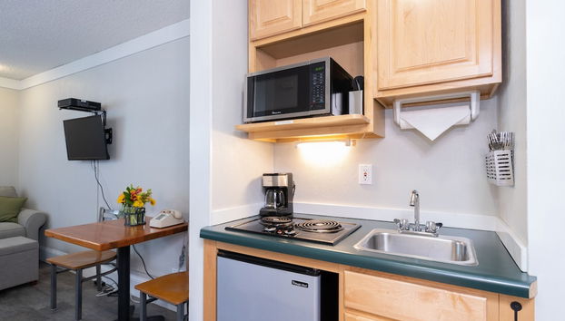 Mountainside Inn 408 1 Bedroom Hotel Room by Alpine Lodging Telluride - Foto 4, Cucina privata