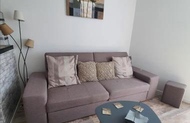 gîte lumineux a mers les bains au dessus d'un ancien commerce mersois en duplex pour 4 personnes pour du repos, des vacances ou pour le travail - Foto 11