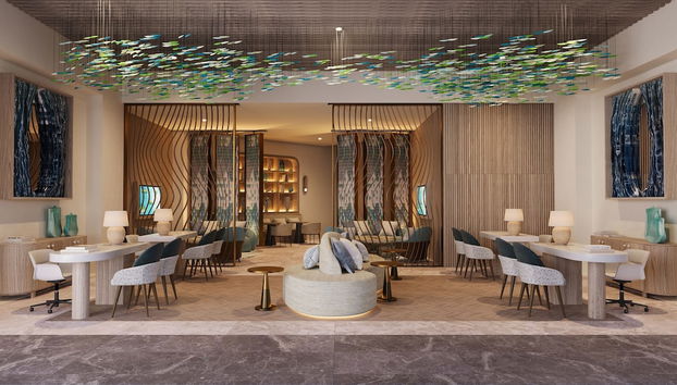 Sitzecke in der Lobby