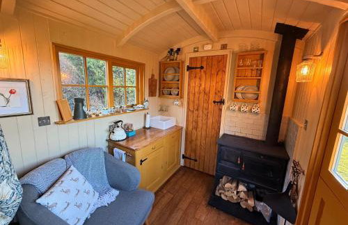 Cosy romantic shepherd hut in open countryside - Foto 8