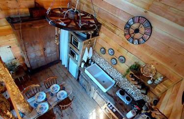 Cabane insolite TOUT CONFORT Chalet Gites Luzy Morvan Bourgogne - Foto 4