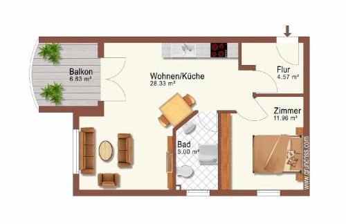 K8 FeWo - Am Kurpark - Therme - Foto 50