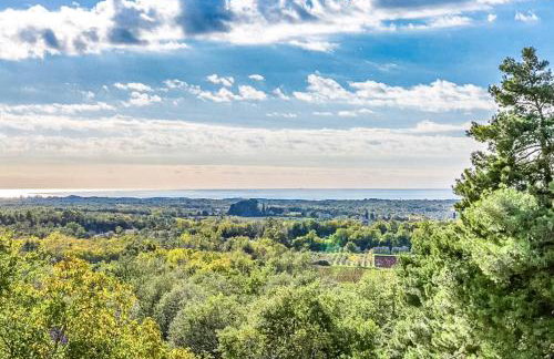 Villa Sterpazzi near Poreč with heated private pool, sea view, jacuzzi and sauna - Foto 58