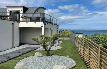 Maison contemporaine avec vue mer, piscine intérieure, classée 5 étoiles - Photo 36