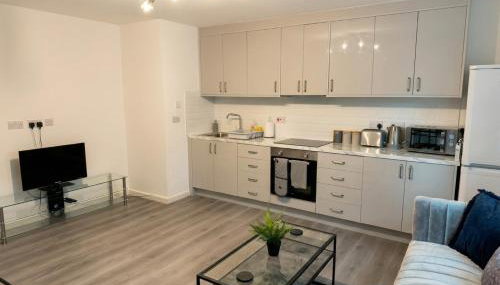 Spacious 2 Double Bedroom Apartment Near Manchester City Centre, Salford - Foto 3, stove, toaster