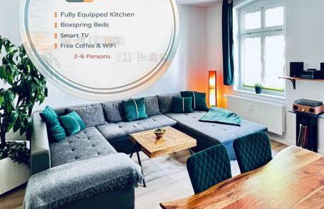 CASA COZY - 3-Zi-Whg - Nahe Uniklinik & Zentrum - Küche, SmartTV, Homeoffice - Foto 1