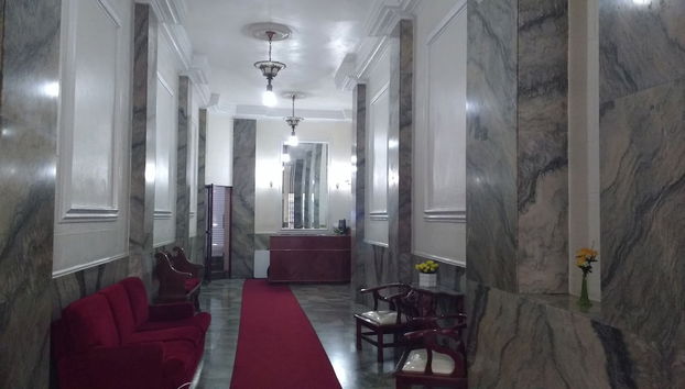 Zona de estar del vestíbulo