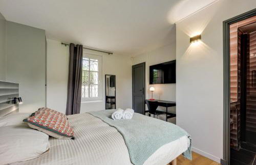 Villa l'Hermitage Piscine Sauna Fitness Deauville - Foto 5