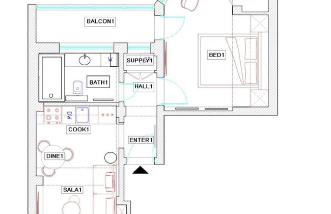 Playful Bright 1BR Near The Faculty of Law - Foto 32