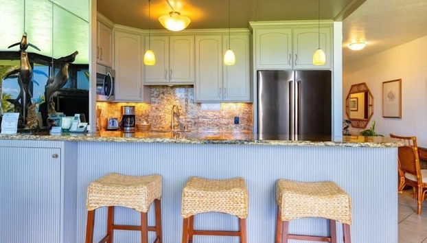 Kihei Surfside, #411 1 Bedroom Condo by RedAwning - Foto 5, Cocina privada