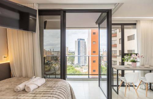 Varanda panorâmica | Suíte Comfort Batel - Photo 15