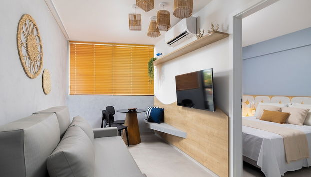 Apart 1Qrt- Porto de Galinhas - SH090 - Foto 2, Habitación