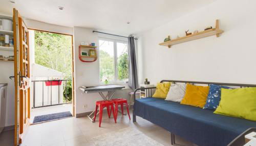 Studio calme proche Paris avec terrasse privative et jacuzzi en option - Foto 5