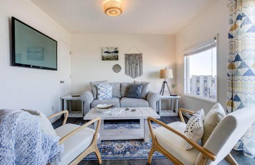 Ocean Front Duplex with Views! Dog Friendly -Surfside Cottage North - Foto 4