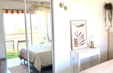 Appartement Eléa, Vue sur Mer, T1 sur Fréjus à 150m des plages - Foto 17