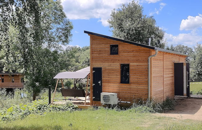 TinyHousebeiDresden unser größtes winziges Häuschen für bis zu 7 Personen, Kaminofen, große Terrasse - Nähe Sächsische Schweiz - Foto 18