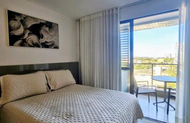 Studio Rooftop em frente ao Mar na Praia de itapua - Foto 13