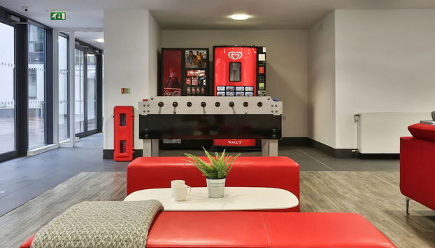 Zona de estar del vestíbulo