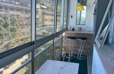 Studio Red Vidigal com Varanda, Vista Mar e Hidromassagem - Foto 3