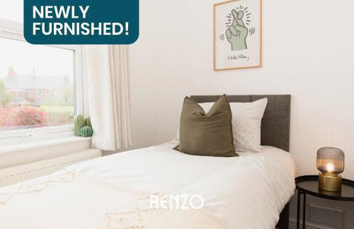 Beautiful and Modern 2-bed Home in Nottingham by Renzo, Free Wi-Fi, Ideal for Contractors - Foto 21